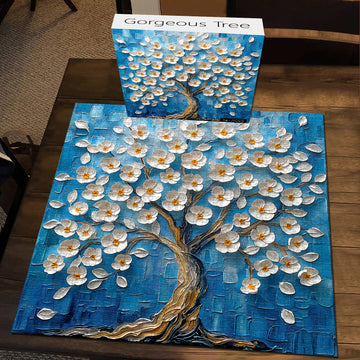 Splendido puzzle di alberi 1000 pezzi
